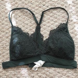 Green Lace Bralet